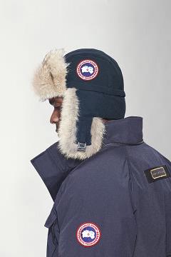 Accesorios Canada Goose Hombre Outlet - Aviator Gorros Azul Marino RX1786245
